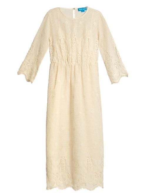 M.i.h Jeans Arata Macram-lace Cotton Dress