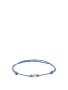 Matchesfashion.com Luis Morais - Globe Charm Cord Bracelet - Mens - Blue Multi