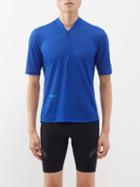 Soar - 2.0 Hot Weather Half-zip Mesh T-shirt - Mens - Blue