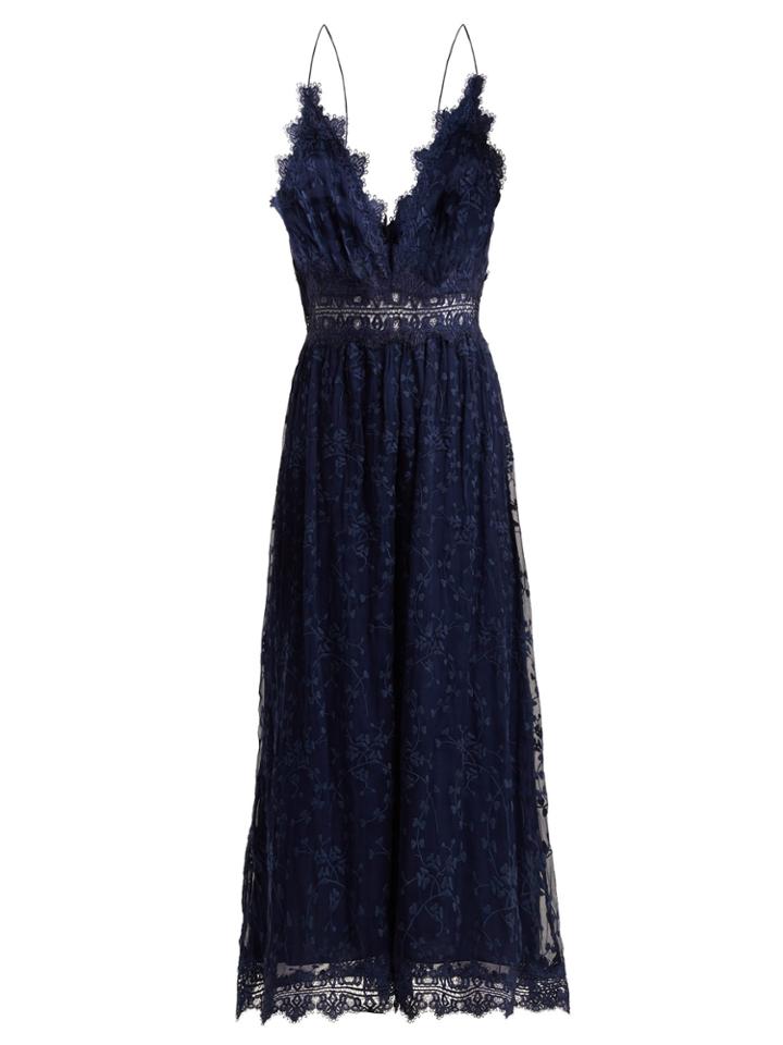 Zimmermann Castile Antique Lace-trimmed Silk Jumpsuit