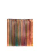Matchesfashion.com Paul Smith - Gradated Stripe Silk Satin Pocket Square - Mens - Multi
