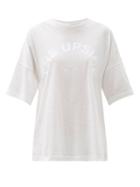 Matchesfashion.com The Upside - Carla Logo-print Cotton-blend Jersey T-shirt - Womens - White
