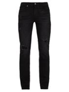 Matchesfashion.com Frame - L'homme Skinny Cotton Stretch Jeans - Mens - Black