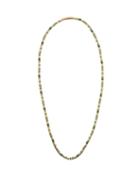 Matchesfashion.com Bottega Veneta - Malachite And Gold-plated Necklace - Womens - Gold