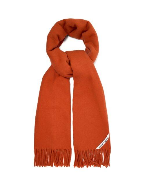 Matchesfashion.com Acne Studios - Canada Wool Scarf - Womens - Red