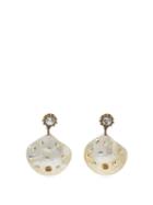 Matchesfashion.com Gucci - Gg Mother Of Pearl Drop Earrings - Womens - Pearl