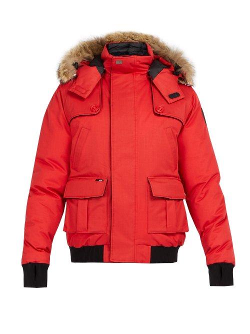 Matchesfashion.com Nobis - Cartel Waterproof Down Filled Jacket - Mens - Red