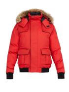 Matchesfashion.com Nobis - Cartel Waterproof Down Filled Jacket - Mens - Red