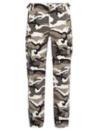Matchesfashion.com Balenciaga - Camouflage Print Cotton Cargo Trousers - Mens - White