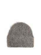 Totme - Alpaca-blend Beanie Hat - Womens - Grey