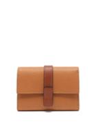 Matchesfashion.com Loewe - Anagram Grained Leather Bi Fold Wallet - Womens - Tan Multi