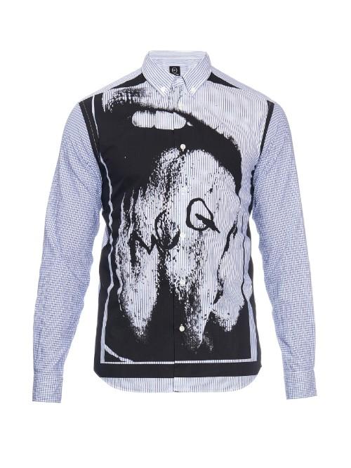 Mcq Alexander Mcqueen Shields Cotton Shirt