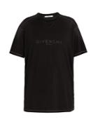 Givenchy Vintage Logo-print Cotton-jersey T-shirt