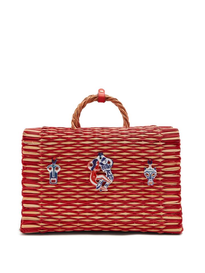 Heimat Atlantica Amor Large Woven Basket Bag