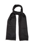 Begg & Co. Wispy Hanover-print Cashmere Scarf