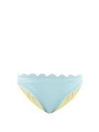 Marysia - Santa Barbara Reversible Bikini Briefs - Womens - Chartreuse Blue