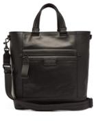 Matchesfashion.com Bottega Veneta - Perforated Panel Leather Tote Bag - Mens - Black