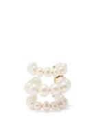 Completedworks - Emergence Pearl & Recycled Gold-plated Ear Cuff - Womens - Pearl