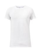 Schiesser - Josef Cotton-jersey Pyjama T-shirt - Mens - White