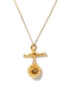 Matchesfashion.com Alighieri - The Moonshine 24kt Gold-plated Pendant Necklace - Womens - Yellow Gold