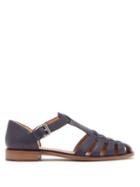 Matchesfashion.com Church's - Kelsey Leather Sandals - Womens - Navy