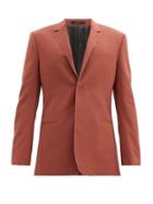 Matchesfashion.com Paul Smith - Single-breasted Wool-blend Jacket - Mens - Brown