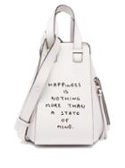 Ladies Bags Loewe - Hammock Joe Brainard-print Small Leather Bag - Womens - White