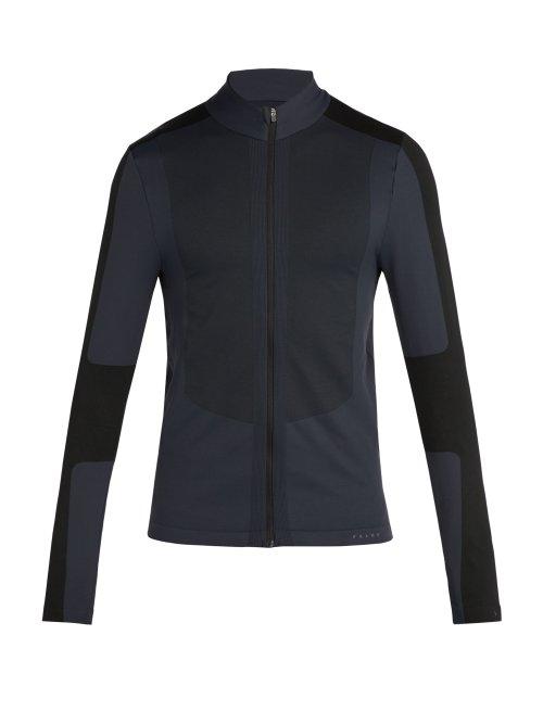 Matchesfashion.com Falke Ess - Zip Up Performance Top - Mens - Black