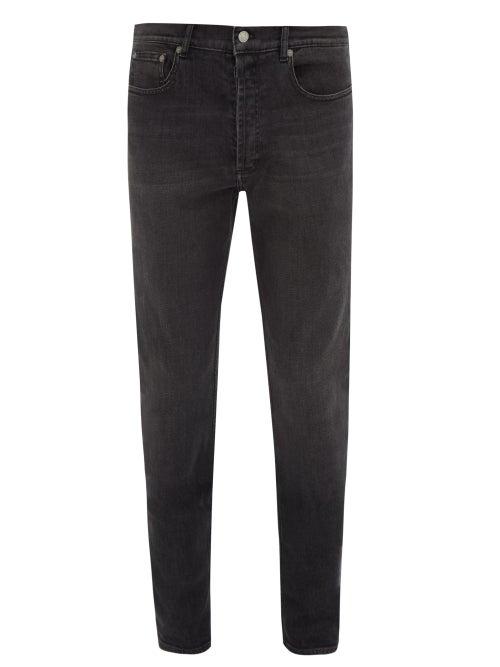 Matchesfashion.com Givenchy - Logo Print Slim Fit Jeans - Mens - Black