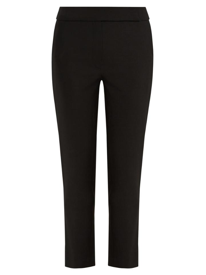 Osman Audrey Wool-blend Cropped Trousers