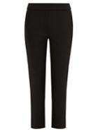 Osman Audrey Wool-blend Cropped Trousers