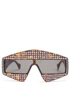Gucci Crystal-embellished Acetate Sunglasses