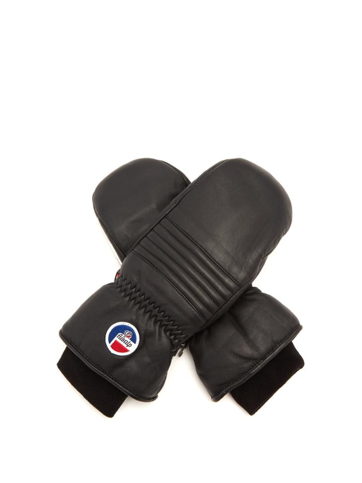 Fusalp Aksel Leather Ski Mittens