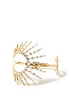 Matchesfashion.com Fernando Jorge - Clarity Diamond & 18kt Gold Bracelet - Womens - Yellow Gold