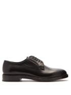 Matchesfashion.com Officine Gnrale - Henry Leather Derby Shoes - Mens - Black