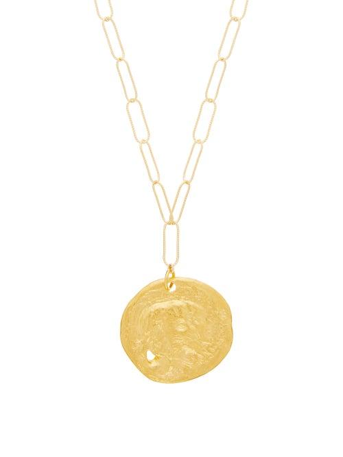 Matchesfashion.com Alighieri - The Other Side Of The World Gold-plated Necklace - Womens - Gold
