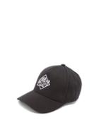 Matchesfashion.com A.p.c. - Logo Embroidered Cotton Baseball Cap - Mens - Black