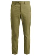 Officine Générale Slim-leg Cotton-twill Trousers