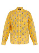 Matchesfashion.com Jacquemus - Simon Wheat Print Cotton Shirt - Mens - Yellow