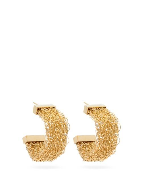 Matchesfashion.com Completedworks - Sense & Nonsense In Silicon Valley Earrings - Womens - Yellow Gold