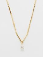 Anita Ko - Louise Diamond & 18kt Gold Necklace - Womens - Gold Multi