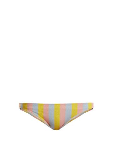 Matchesfashion.com Solid & Striped - The Rachel Striped Bikini Briefs - Womens - Multi Stripe
