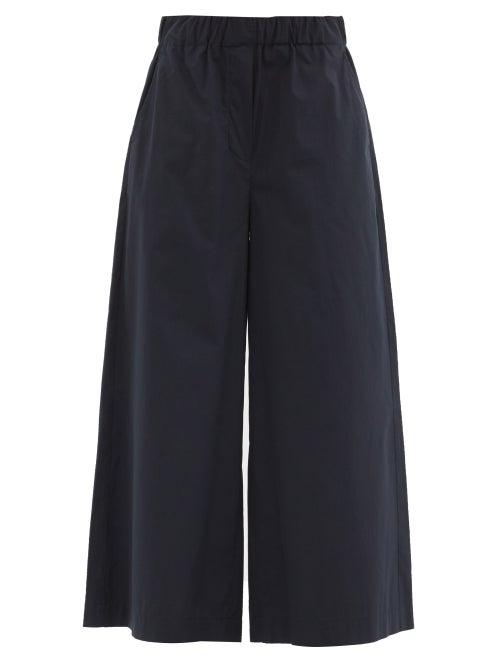 Matchesfashion.com Weekend Max Mara - Zum Trousers - Womens - Navy