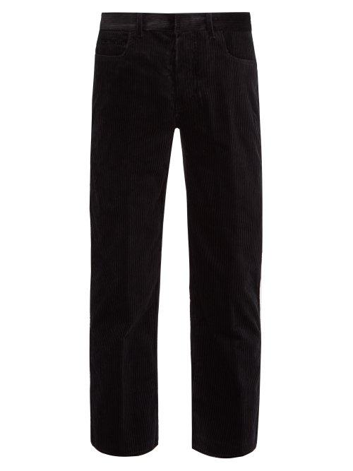 Matchesfashion.com Haider Ackermann - Cotton Corduroy Trousers - Mens - Black