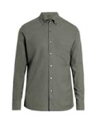Ermenegildo Zegna Long-sleeved Cotton Button-cuff Shirt