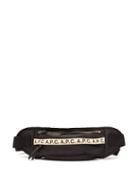 Matchesfashion.com A.p.c. - Lucille Logo Print Belt Bag - Womens - Black White