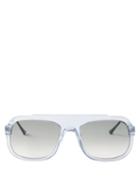 Thierry Lasry - Bowery Square-frame Acetate Sunglasses - Mens - Blue
