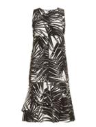 Marc Jacobs Palm-print Sleeveless Cotton-poplin Dress
