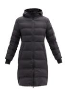 Matchesfashion.com Moncler - Hooded Quilted Down Coat - Womens - Black