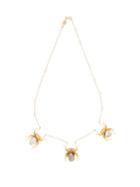 Matchesfashion.com Daniela Villegas - Hecate Keshi Pearl & Gold Pendant Necklace - Womens - Pearl